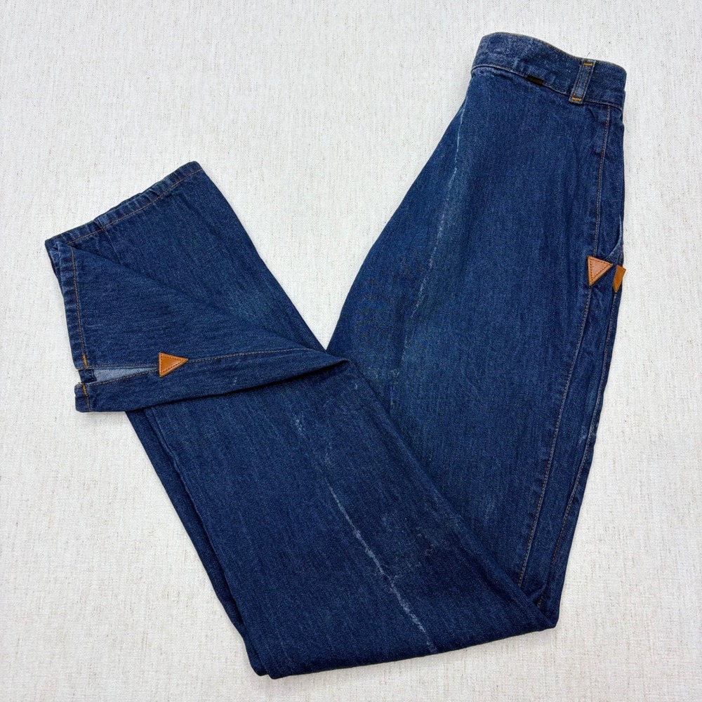 Vintage 70's USA Levis Women's High-Waisted Black Tab Scovill Zipper Jeans 25x31